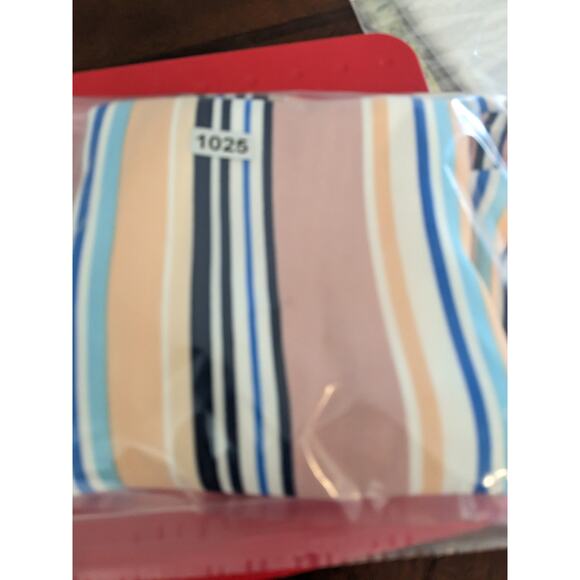 Socialite Striped Camisole Small Pink Layering V Neck Lined Spaghetti Straps Top - Picture 9 of 10